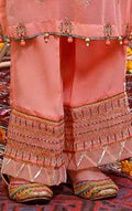 Girls' Peach Malai Trouser - OGEBBP-2112014
