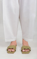 Women White Lawn Shalwar - OWSL-2208038