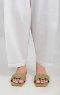 Women White Lawn Shalwar - OWSL-2208038