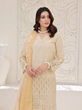 3Pc ChickenKaari Unstitched Suit Lawn Beige - OCBL3P-6432-A