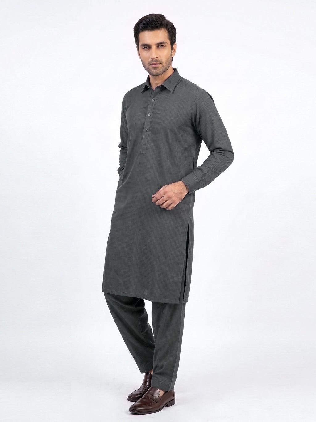 Mens Unstitched Star Space Cotton Grey_SQ-021