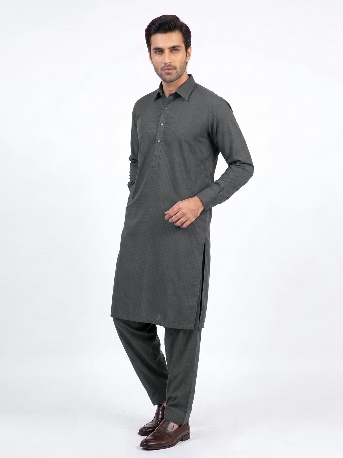 Mens Unstitched Star Space Cotton Grey_SQ-021