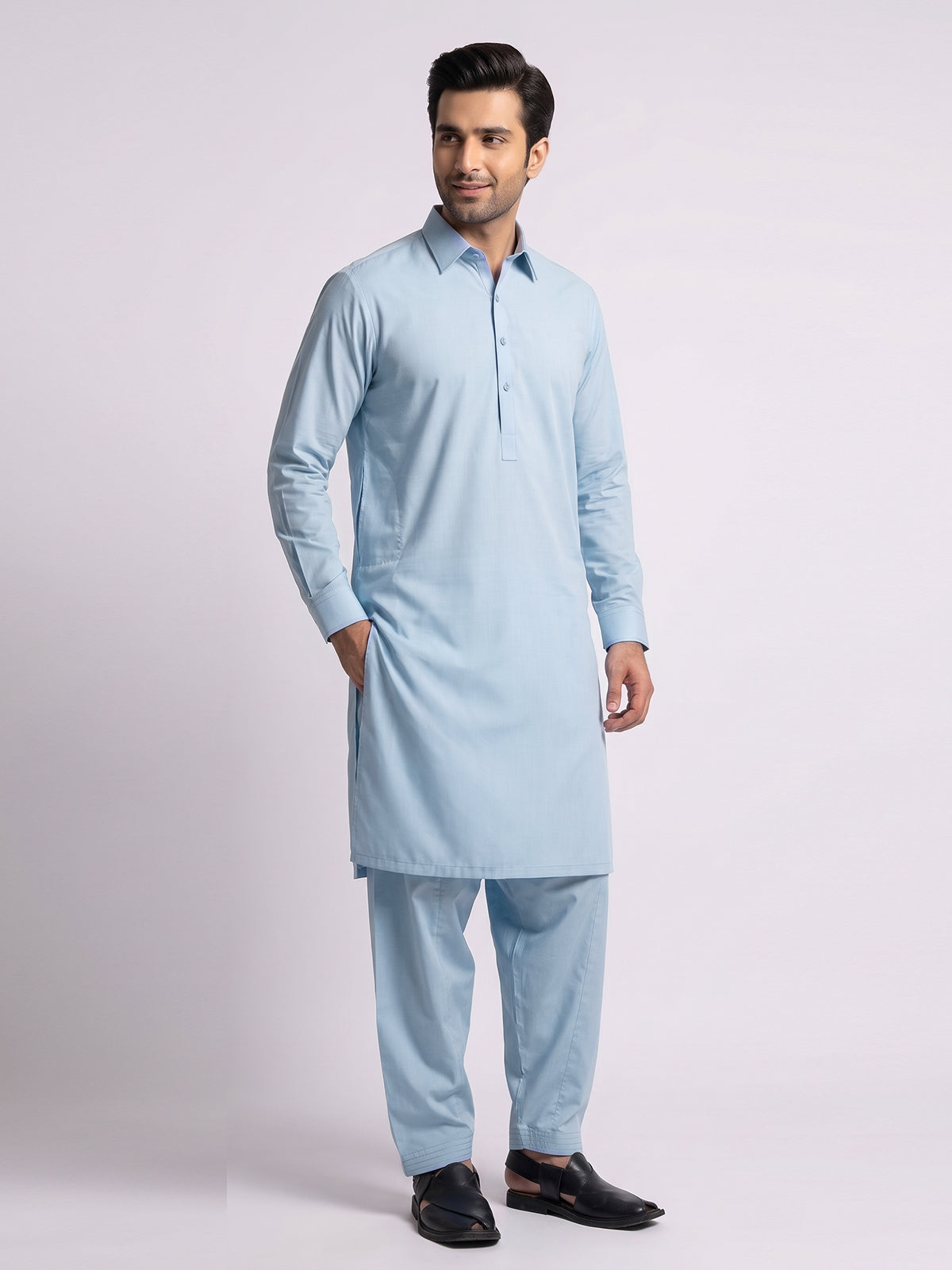 Mens Unstitched Star Infinity Cotton Blue_OMUS-2211103