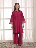 2Pc Embroidered Pret Shirt Trouser Cotton Silk Atishi - OGE2PG-2506018
