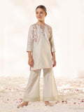 1Pc Embroidered Pret Kurti Masoori Light Green - OGEKTG-2303010-1