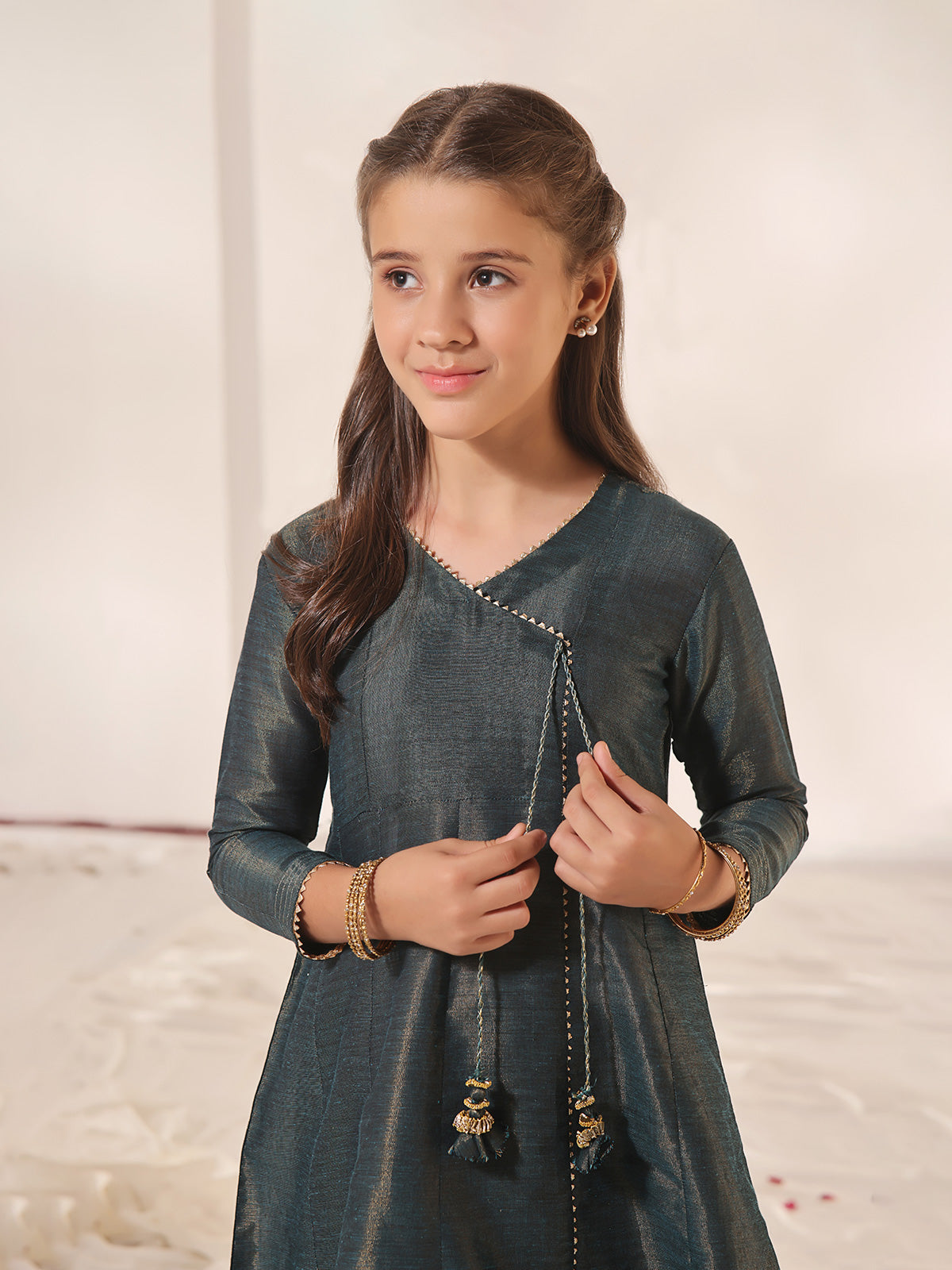 1Pc Fancy Pret Kurti Masoori Dark Brown - OGKTG-2211032