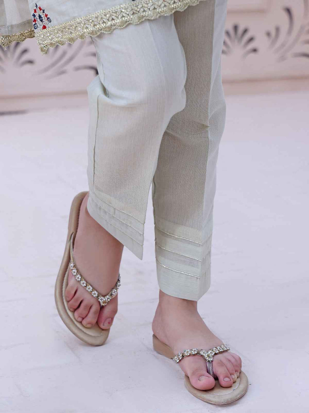 Girls' Fawn Masoori Trouser - OGSP-2209009-A