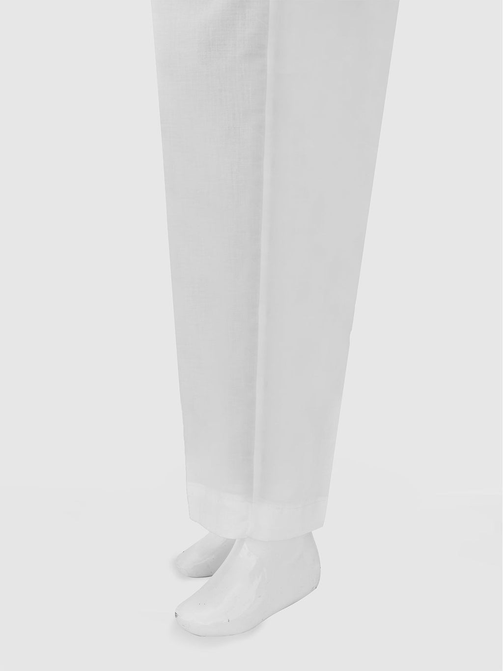 Girls' Off White Dyed Cambric Trouser - OGSP-2411034-1