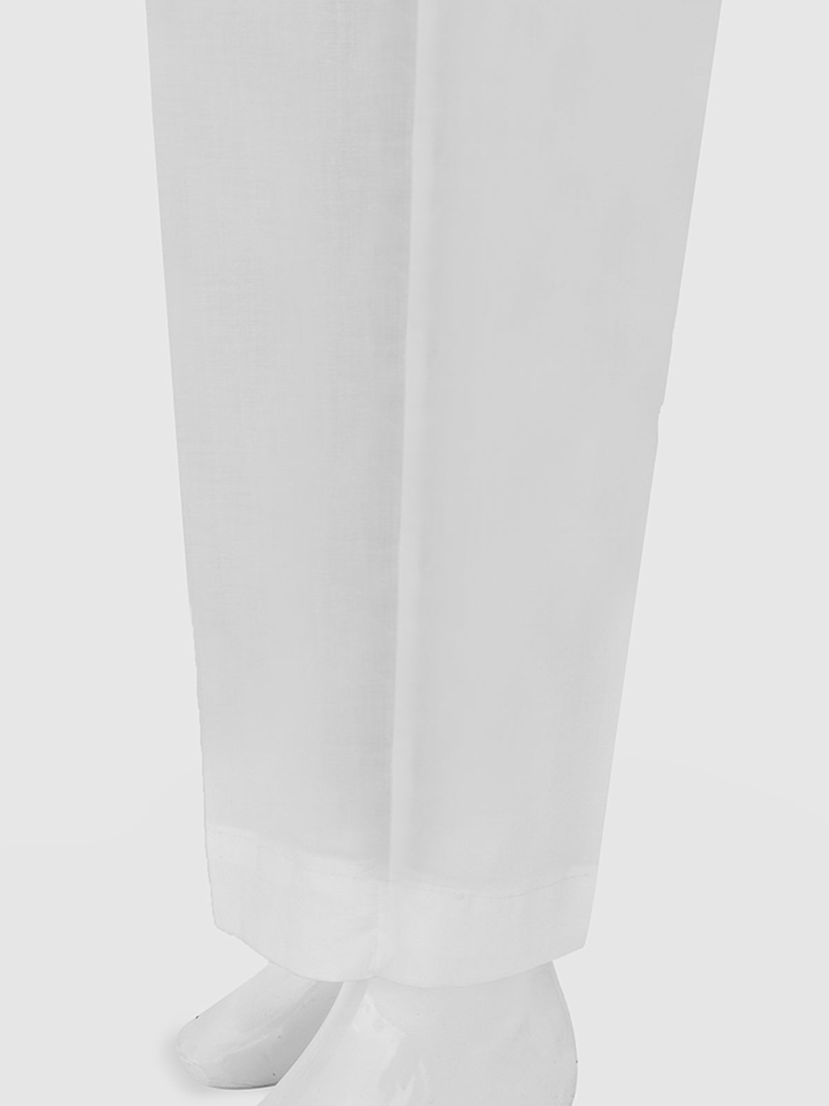 Girls' Off White Dyed Cambric Trouser - OGSP-2411034-1