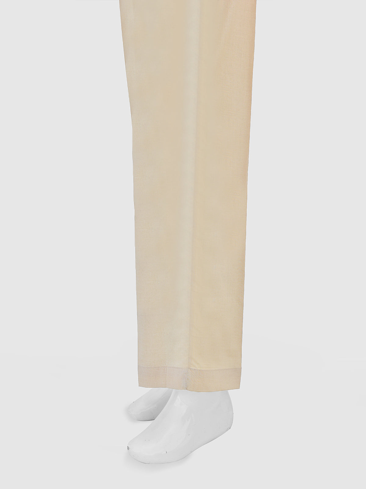 Girls' Beige Dyed Cambric Trouser - OGSP-2411034