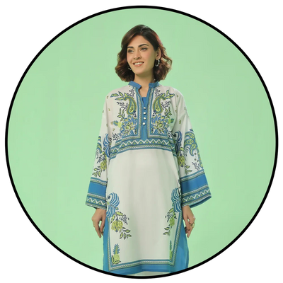 Unstitched Embroidered