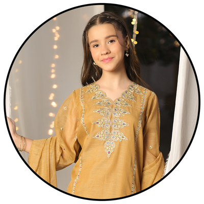 Girls Pret Embroidered