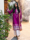2Pc Printed Pret Shirt Dupatta Cambric Magenta - OW2P-2309004