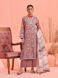 2Pc Printed Pret Shirt Dupatta Lawn Brown - OW2P-2401022