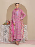 2Pc Printed Unstitched Lawn Lilac - OL2P-6206-A