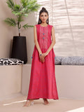 1Pc Printed Unstitched Lawn Red - OLKS-6216-A