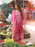 2Pc Embroidered Pret Shirt Dupatta Lawn Pink - OWE2P-2304036