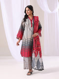 3Pc Printed Pret Suit Lawn Red - OW3P-2505007