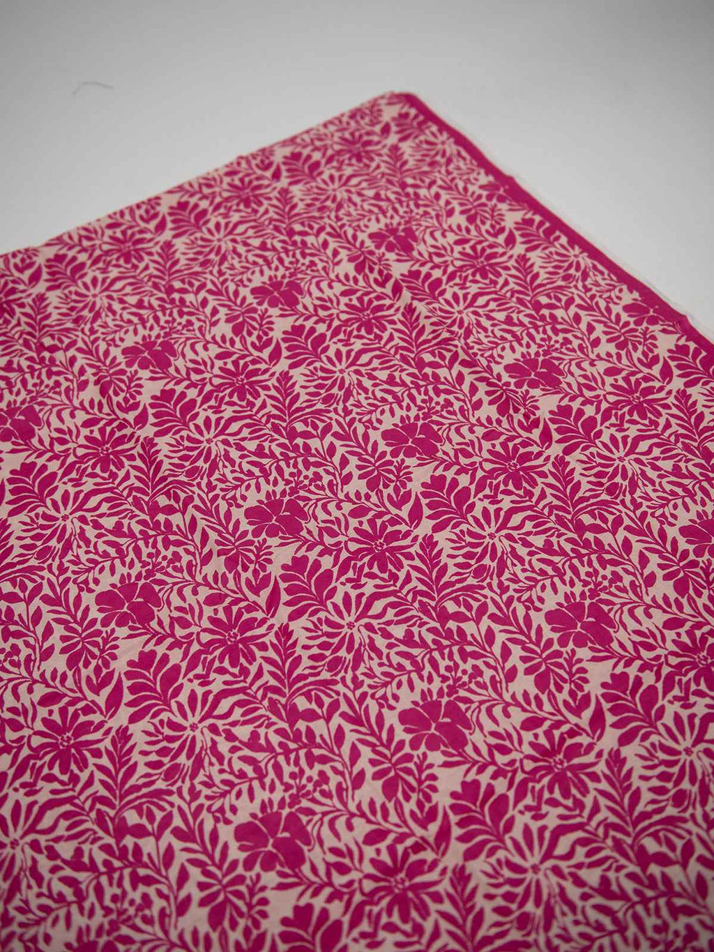 1Pc Printed Unstitched Kurti Lawn Pink - OLK-6325-A