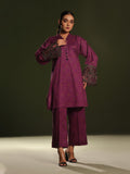 2Pc Embroidered Unstitched Cambric Magenta - OCE2PT-6241-A
