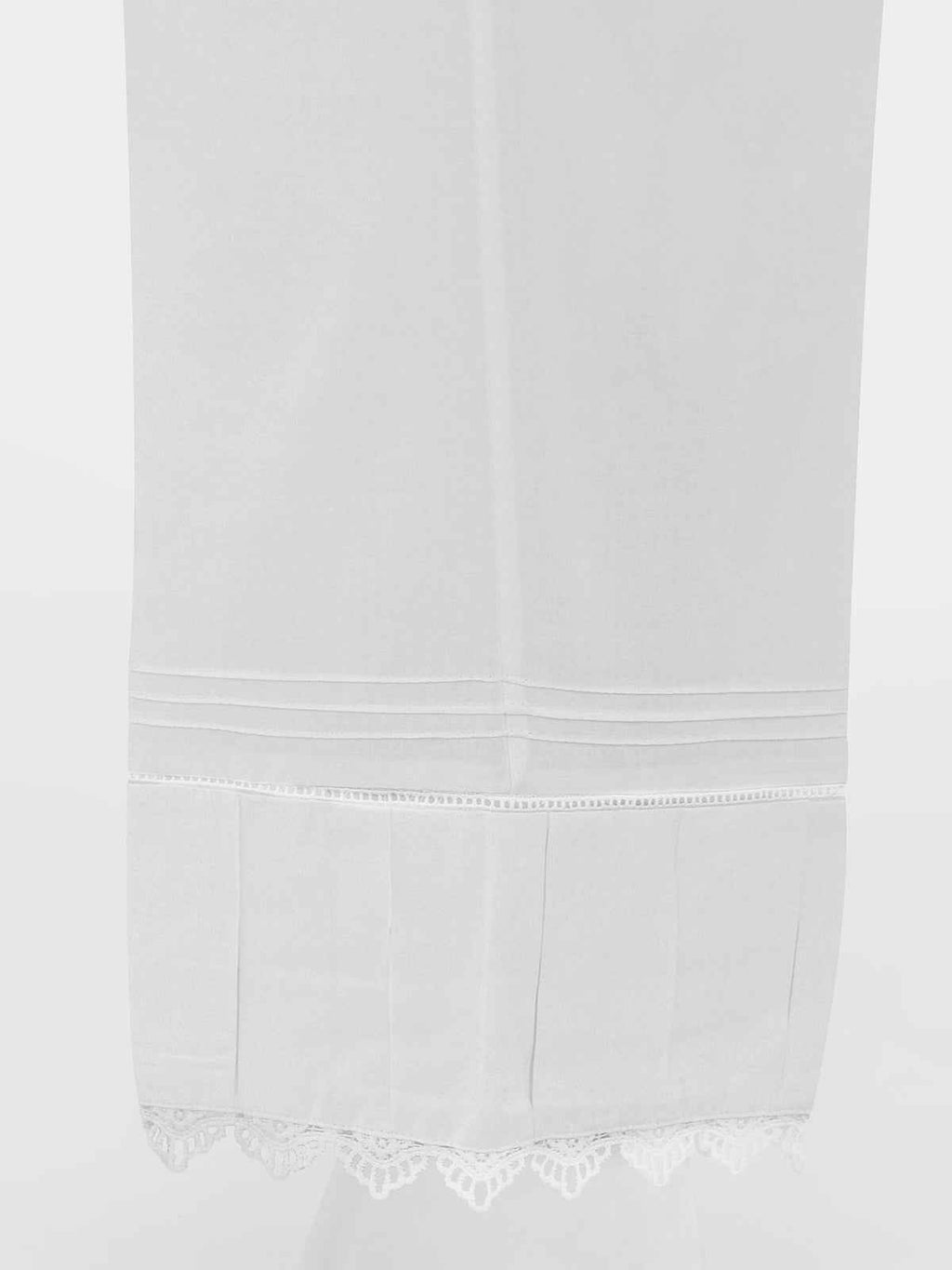 Women White Lawn Trouser - OWSP-2203010