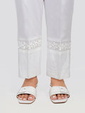 Women White Cambric Trouser - OWSP-2206038
