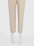 Women Beige Silk Blend Trouser - OWSP-2208028-2