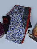 1Pc Printed Pret Dupatta Lawn Multi - OWDT-2504020-1