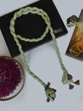 1Pc Crush Pret Dupatta Dyed Light Green - OWCDT-2508029