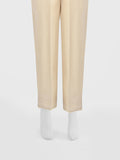 Women Beige Cambric Trouser - OWSP-2301023-1
