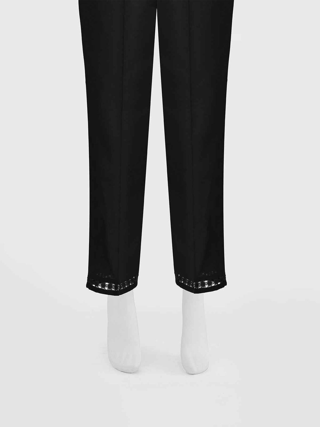 Women Black Cambric Trouser - OWSP-2301027