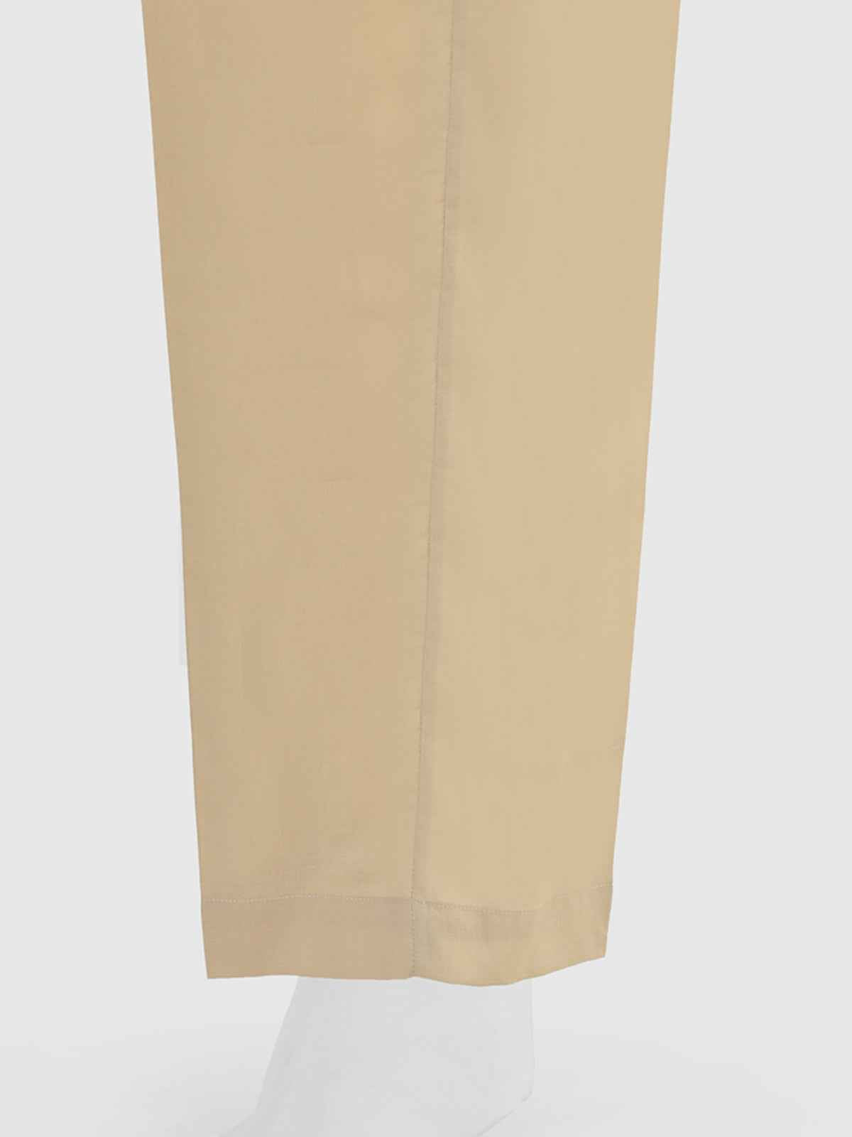 Women Beige Cambric Trouser - OWSP-2411027-1