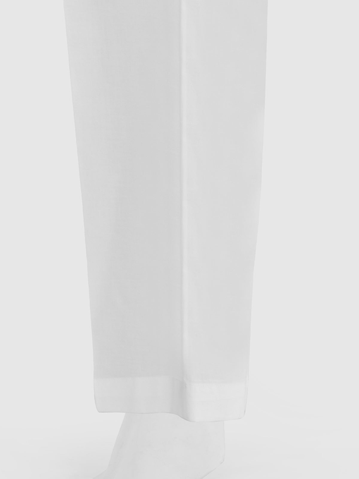 Women White Cambric Trouser - OWSP-2411027