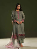 3Pc Embroidered Pret Suit Cambric Green - OWE3P-2411009