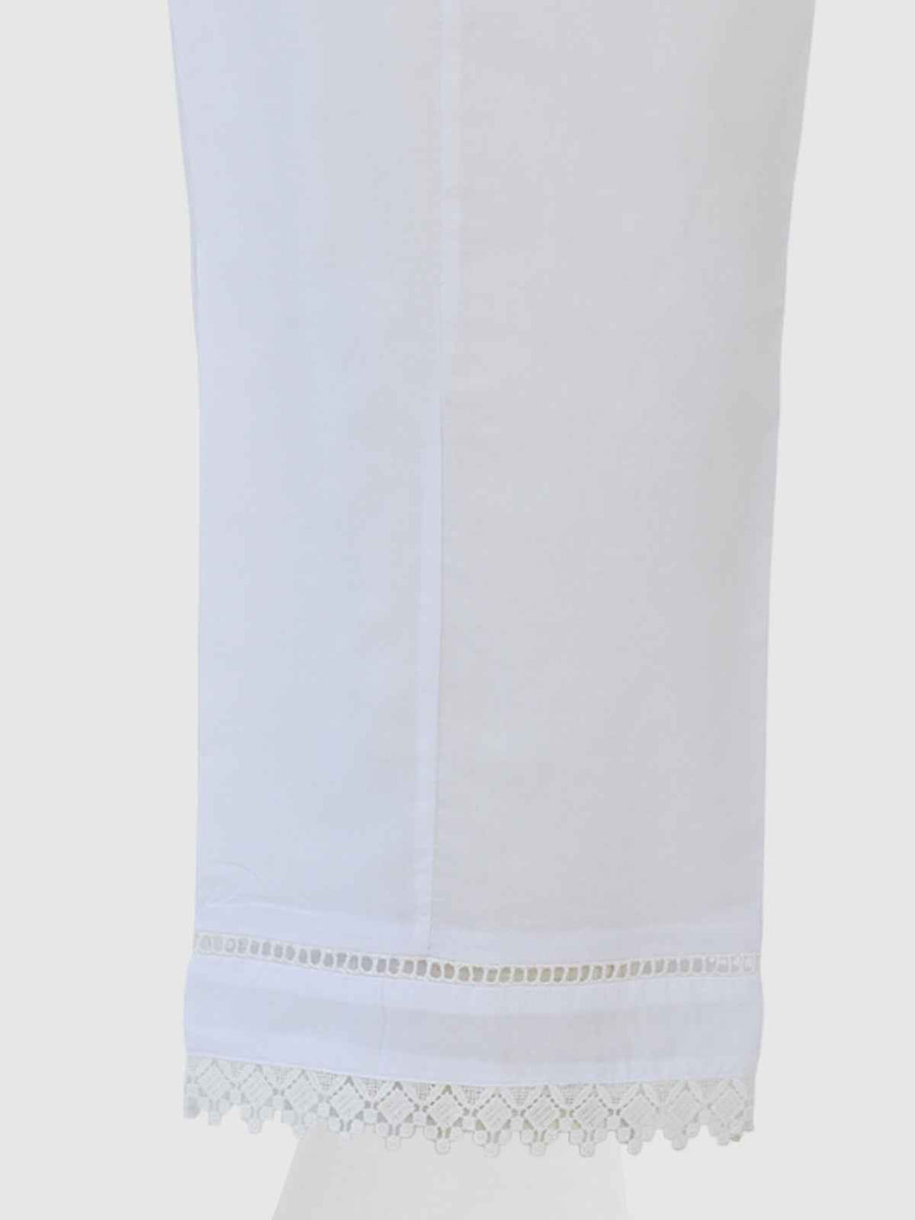 Women White Lawn Trouser - OWSP-2211029-1