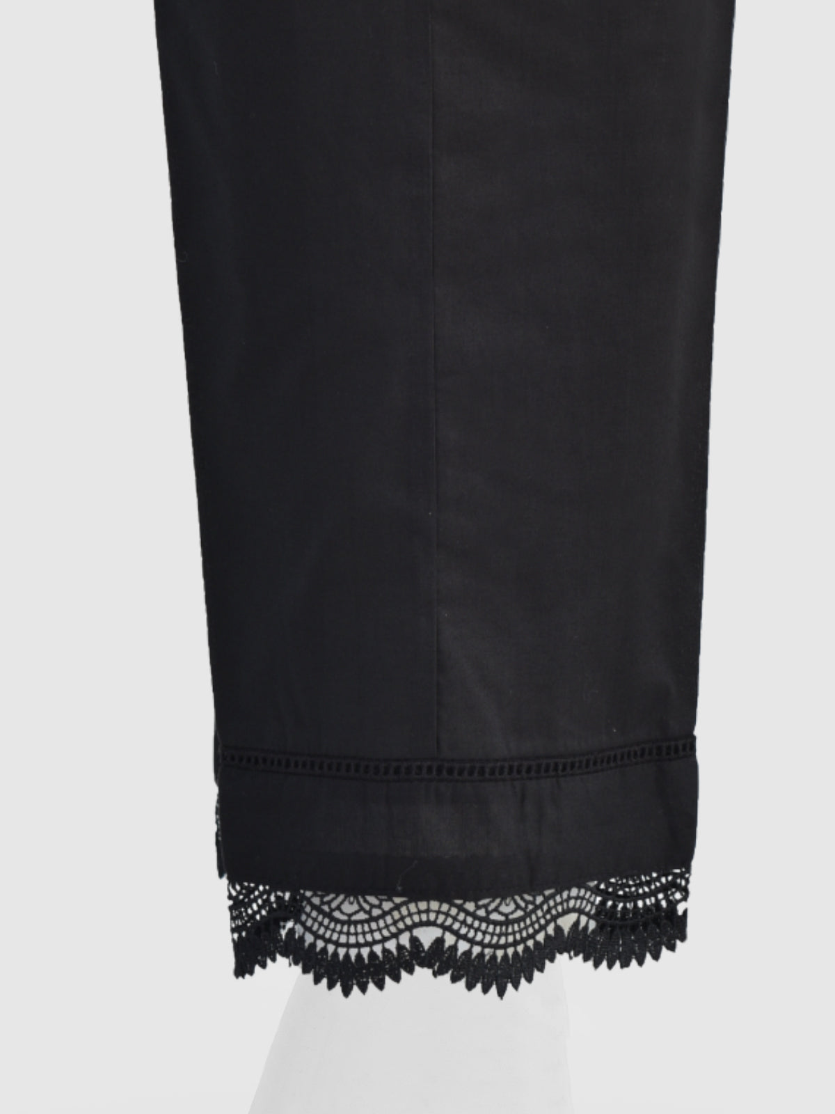 Women Black Lawn Trouser - OWSP-2211029-3