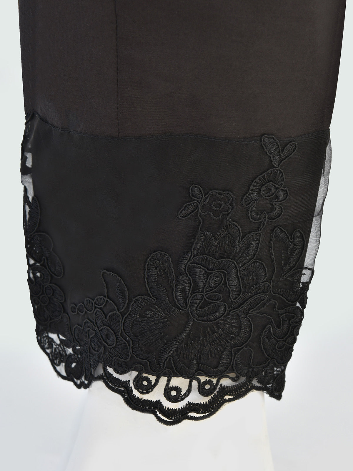 Women Black Lawn Trouser - OWESP-2206032