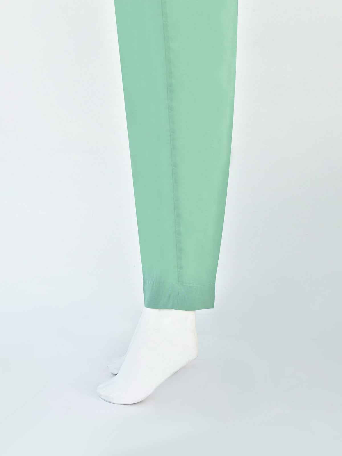 Women Dark Green Cambric Trouser - OWSP-1910004-A