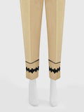 Women Beige Lawn Trouser - OWSP-2109014