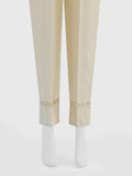 Women Off White Lawn Trouser - OWSP-2310040-1