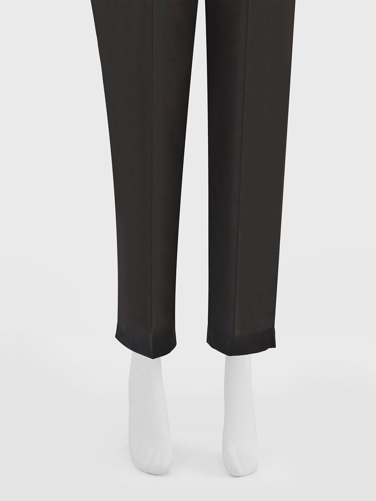 Women Black Lawn Trouser - OWSP-2406032-2