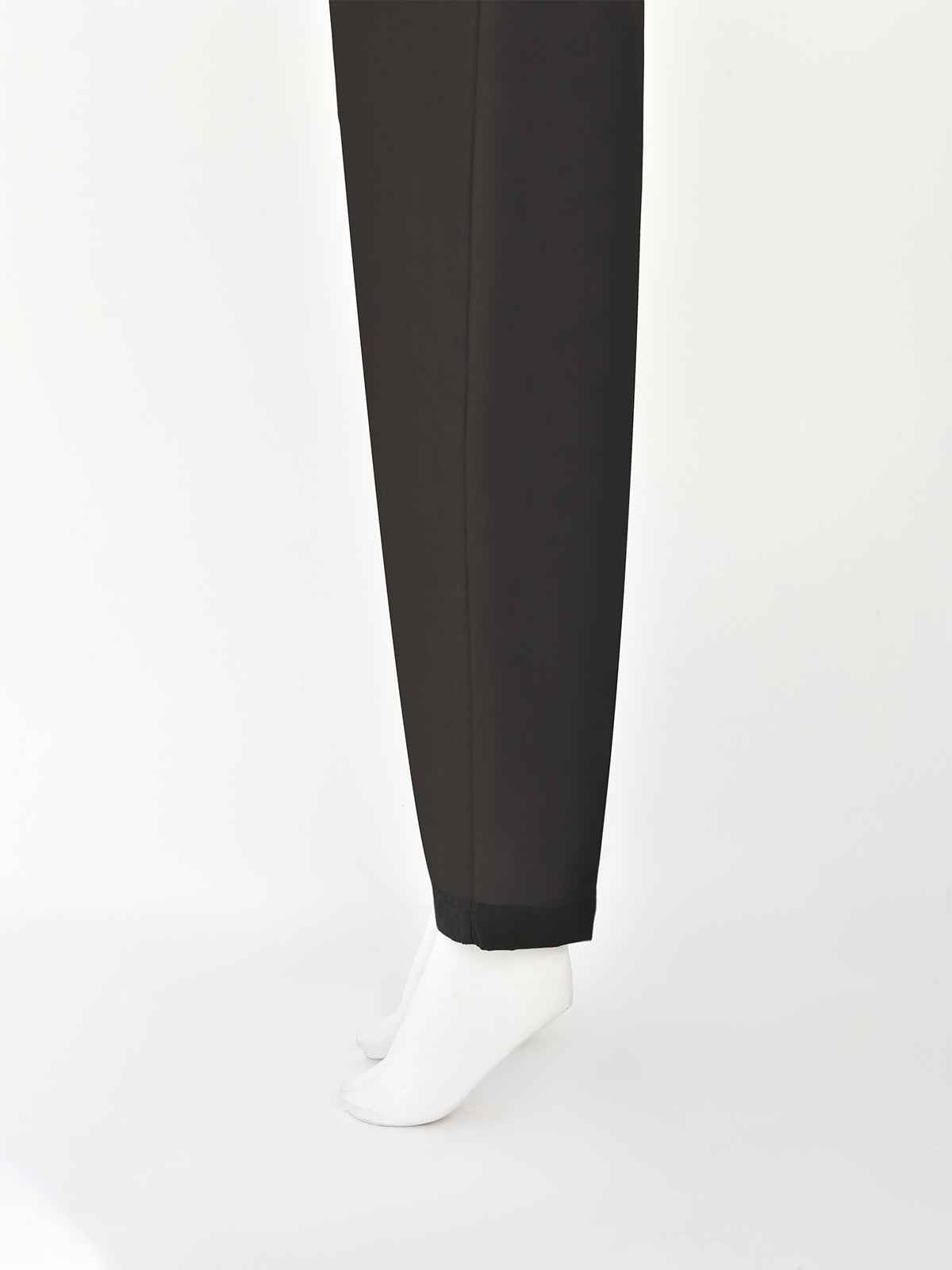 Women Black Lawn Trouser - OWSP-2406032-2