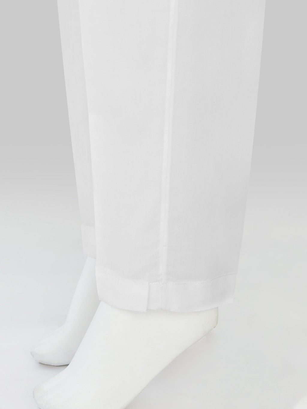 Women White Cambric Trouser - OWSP-1907307