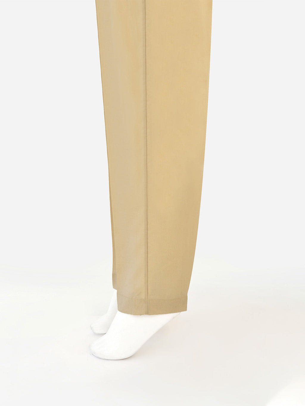 Women Beige Lawn Trouser - OWSP-2406032-1