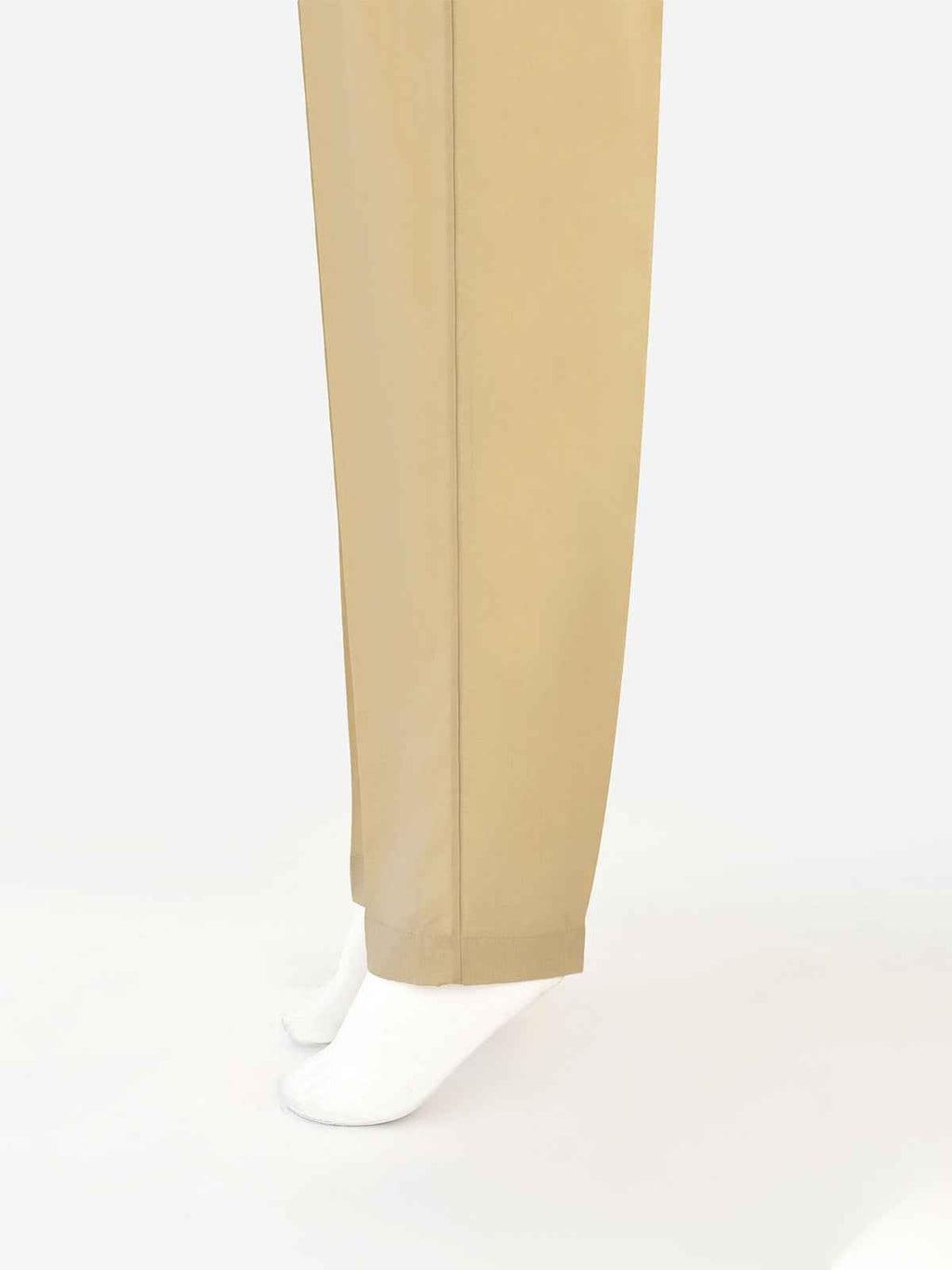 Women Beige Lawn Trouser - OWSP-2406032-1