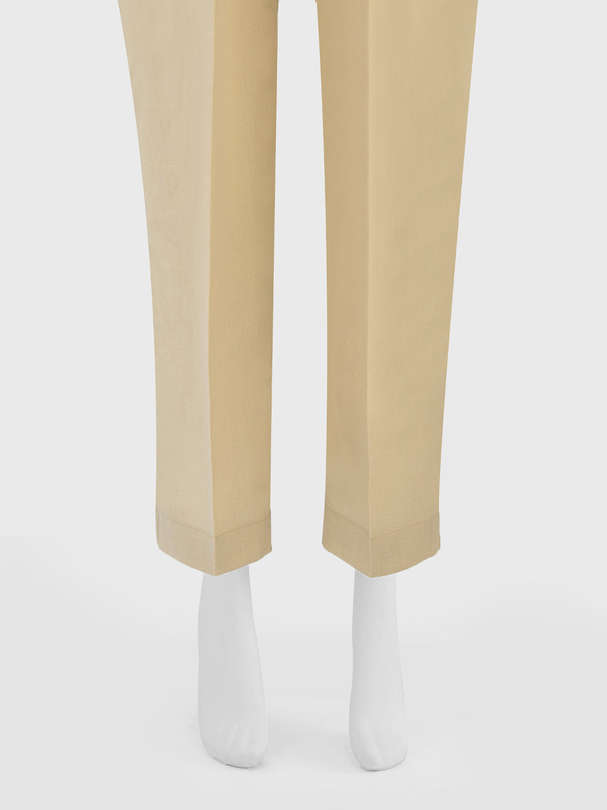 Women Beige Cambric Trouser - OWSP-1907307
