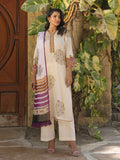 2Pc Embroidered Pret Shirt & Trouser Masoori Lawn Off White - OWE2P-2412024